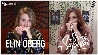 Sarah Saputri and Elin Öberg Rock Harmonica Jamming