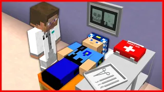 EVERYONE IN THE CITY HAS BEEN WALKED TO THE HOSPITAL! 😱 - Minecraft