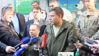 16 10 2014 ДОНЕЦК Захарченко Иловайск будут ВОЗВОДИТЬ пленные батальона ДОНБАСС