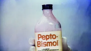 Pepto-Bismol - It's a Crime to Have an Upset Stomach - Retro Commercial - 4K