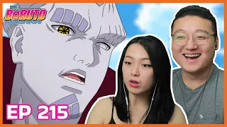 ISSHIKI ATTACKS KONOHA | Boruto Episode 215 Couples Reaction & Discussion