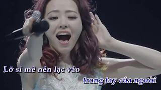 Karaoke - Họa tâm - 画心 - Trương Lương Dĩnh - 张靓颖