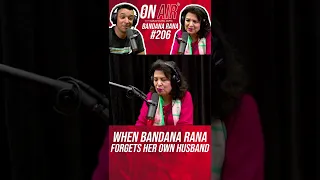 Bandana Rana Forgot Her Husband's Name! #shorts #onair #becomingsanjay