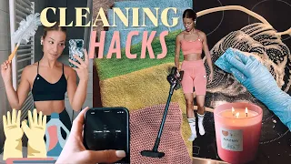 CLEANING Hacks: So ist es zuhause immer sauber, ordentlich & aufgeräumt (Putzen, Putzmotivation)