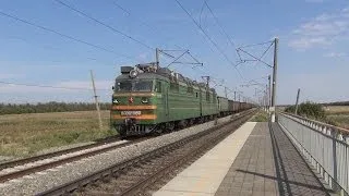 Соединённый грузовой поезд // ВЛ80Т-880 и ВЛ80К-016