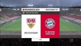 FIFA 23 | VFB Stuttgart vs FC Bayern Munchen - Mercedes-Benz Arena | Gameplay