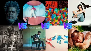 Dawn FM vs Purpose vs Fine Line vs Illuminate vs Nobody Is Listen vs 5SOS5 vs Kid Krow vs Love Goes