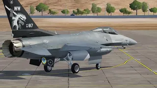 DCS WORLD F-16 DEMO FLIGHT TRAINING AT OOKB