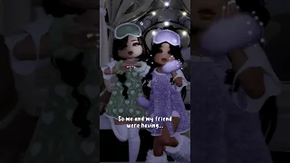 #POV: You and your friend had a sleepover… ||IB:@royalexgothqueen||  #roblox #royalehigh #viral