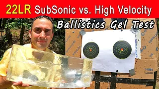 Can You Hunt With Quiet 22LR Subsonic Ammo? | Ballistics Gel Test