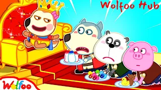 What If Baby Lucy Is a Queen, Wolfoo? - Kids Stories About Baby | Wolfoo Hub