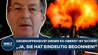 PUTINS KRIEG: Start der Gegenoffensive? Ex-Oberst ist sich sicher! "Ja, sie hat eindeutig begonnen!"