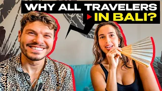 "Why are all travelers in Bali?"