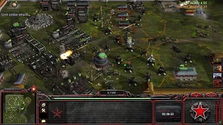 C&C Generals Zero Hour: Rise of The Reds Mod - Russia VS. China 2v2 | The Forbidden Temple