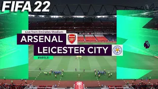 ⚽ Arsenal vs. Leicester City ⚽ | Premier League deduction (2022/23 season) | FIFA 22