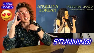 The EMOTION! Angelina Jordan - "Feeling Good" - Las Vegas 2/29/2024 | Singer Reaction!