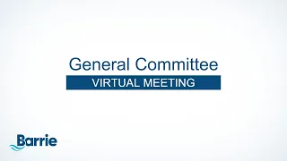 General Committee Meeting  | June 7, 2021