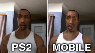 GTA San Andreas (2004) PS2 vs Mobile Comparison. Which one is best?