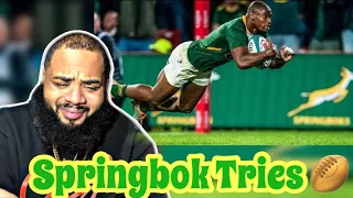 AMERICAN REACTS TO Top 20 Springbok Tries In The Last 5 Years That Shocked The World | REACTION