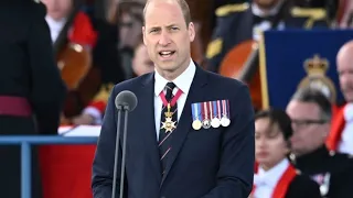 Prince William reads from D-Day Veterans Diary in Emotional Speech at Portsmouth D-Day event