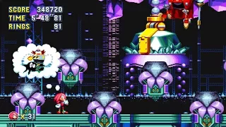 Sonic Mania (PC) - Knuckles Full Playthrough (All Chaos Emeralds) - No Commentary