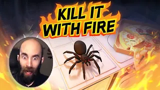 Arachnophobe Plays Kill It With Fire - Highlights