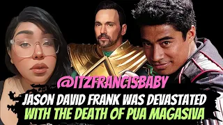 Jason David Frank Was Devastated with The Death of Pua Magasiva, The Red Ninja Storm Ranger @JDFFFN