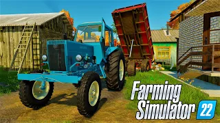 ДРОВА СОСЕДЯМ НА ЗИМУ | Малиновка РП | Farming Simulator 22 - ч.5