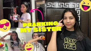 PRANKING MY SISTER FOR 24 HOURS (GONE WRONG) 😅