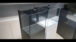 How to Make Cube Aquarium with Back Sump - 50x50x50 cm 125 liter Aquarium with Sump