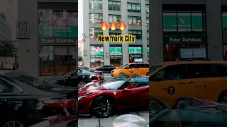 🔥🔥#newyorkcity #lowermanhattan #manhattan #travel #nycvibes #viral #travel #ferrari #youtubeshorts