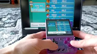 How to trade Pokemon Wirelessly for Game Boy Advance on the Miyoo Mini Plus