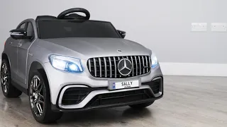 Mercedes GLC 63S AMG 12v Battery Electric Ride On Car For Kids with Parental Remote Control