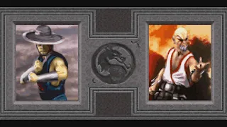 Mortal Kombat II - Kung Lao Vs. Baraka