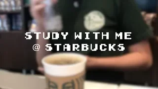 2 HOUR STUDY WITH ME | COFFEE SHOP, REAL TIME, BACKGROUND NOISE