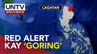 Cagayan province, naka-red alert na dahil sa posibleng epekto ng bagyong ‘Goring’