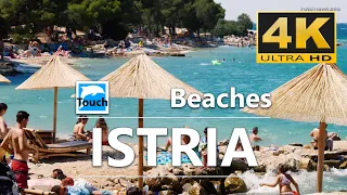 🌅Top Beaches in Istria, Croatia ► Travel Video, 4K ► Travel in Croatia #TouchCroatia