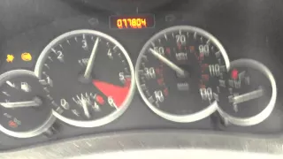 Peugeot 206cc 1.6 HDi 110 Acceleration