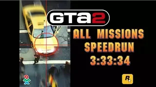 [GTA 2] All Missions speedrun in 3:33:34