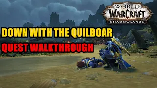 Down with the Quilboar Quest WoW