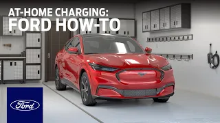 Ford Mustang Mach-E: At-Home Charging | Ford How-To | Ford