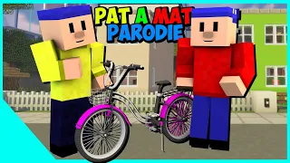 PAT A MAT Cyklisti PARODIE v MINECRAFTU