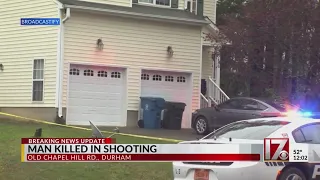 Man shot fatally in Durham neighborhood