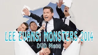 Lee Evans: Monsters 2014 | DVD/BluRay Menu | The DVD/BluRay