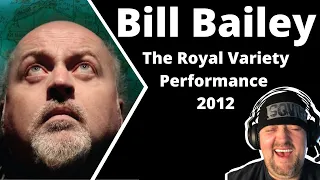 American Reacts to Bill Bailey Performing at The Royal Variety Performance 2012 | Comedy Reaction