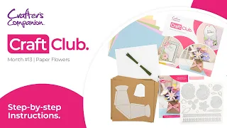 Monthly Craft club #13: Paper Flowers