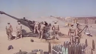 M777 Haujser firing to US Army. M777 abhi Indian army ka hissa hai.