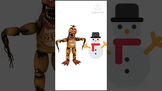 FNAF AR CHRISTMAS  ANIMATRONICS #short