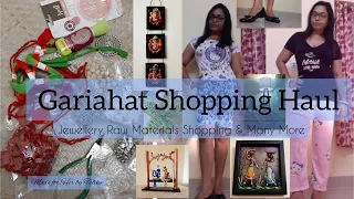 Jewelry Raw Material Shopping || Gariahat Shopping Haul || Raw Materials for Jewelry making