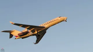 Avião Do Gustavo Lima-Bombardier Global Express PR-OOF Primeiro Voo Com Ele(Embaixador)Decolagem